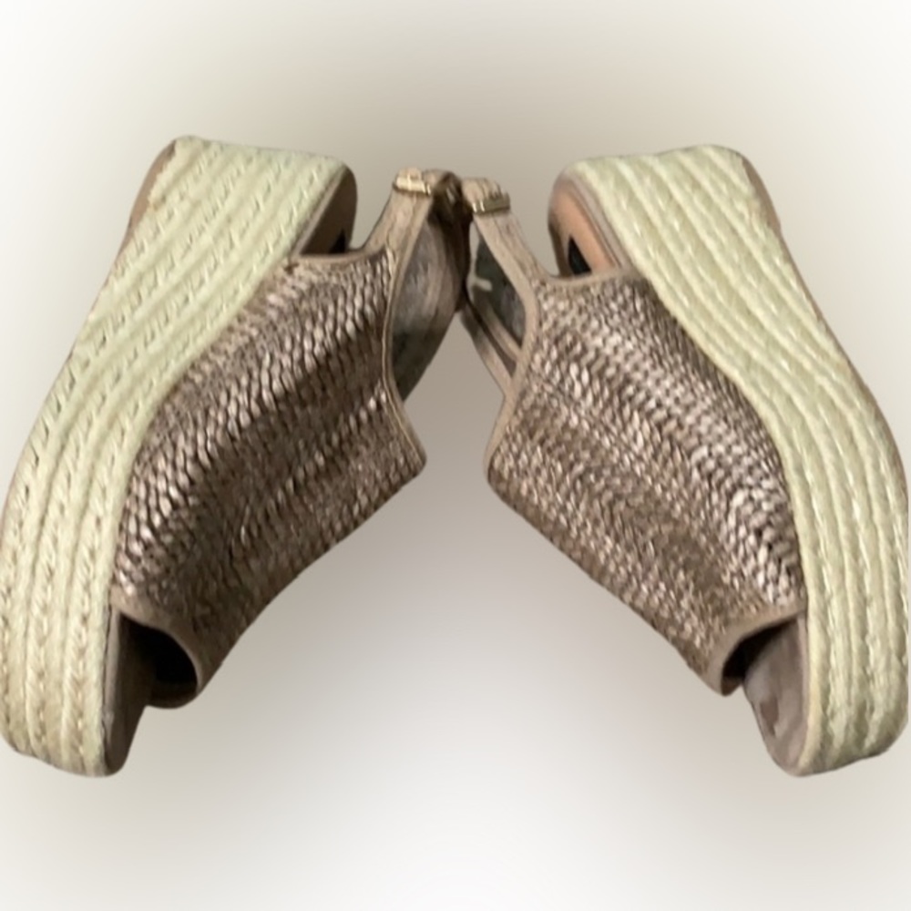 Steven woven platform espadrille 7.5